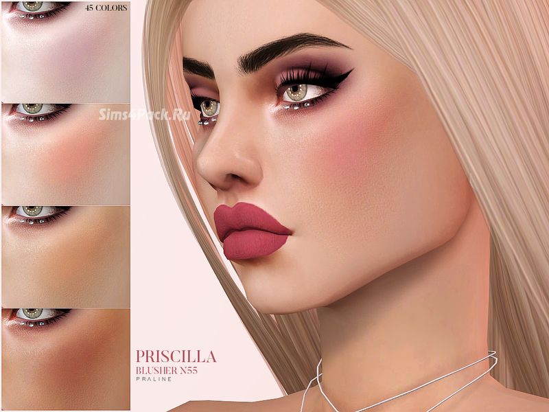 Румяна "Priscilla Blusher N55"
