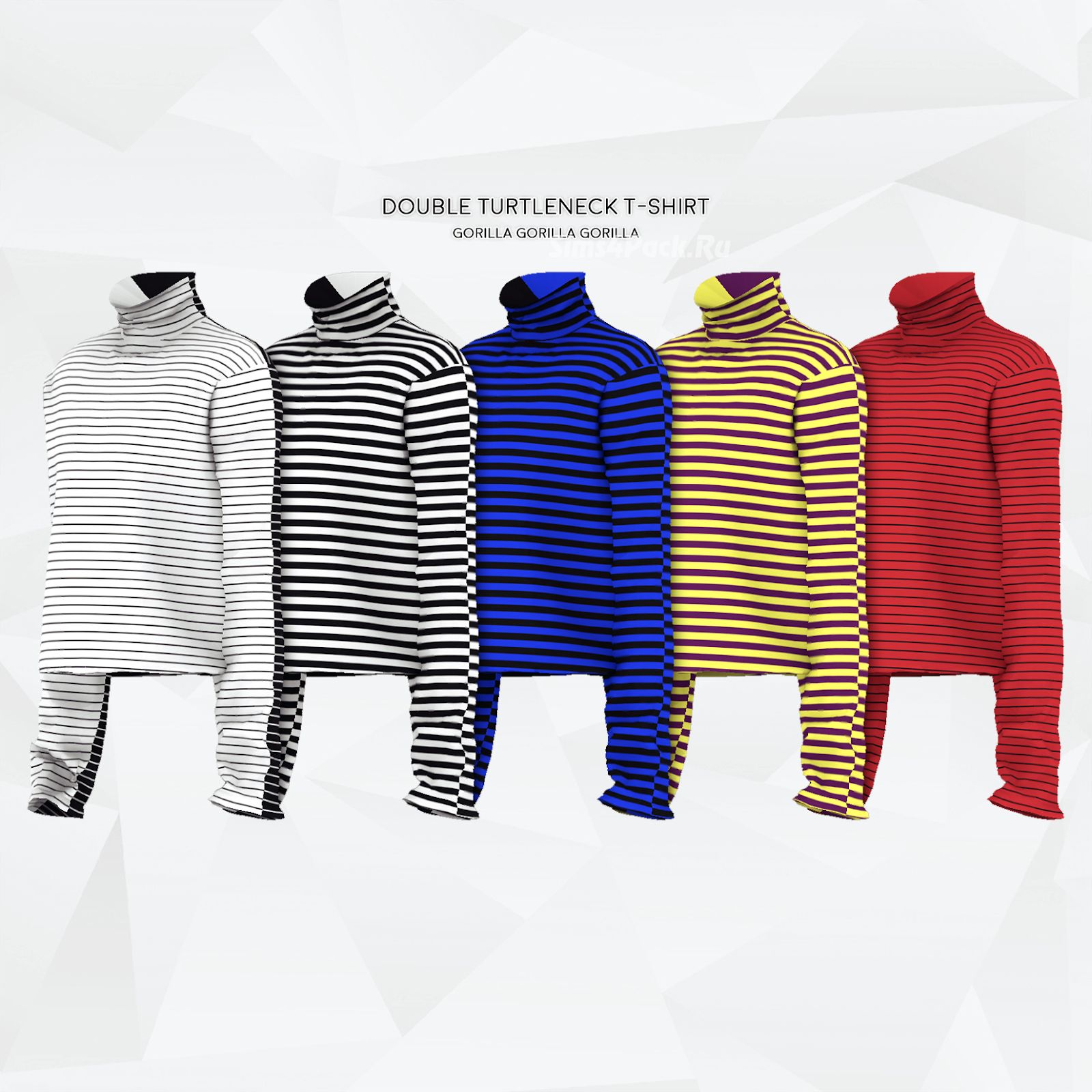 Водолазка "DOUBLE TURTLENECK T-SHIRT"