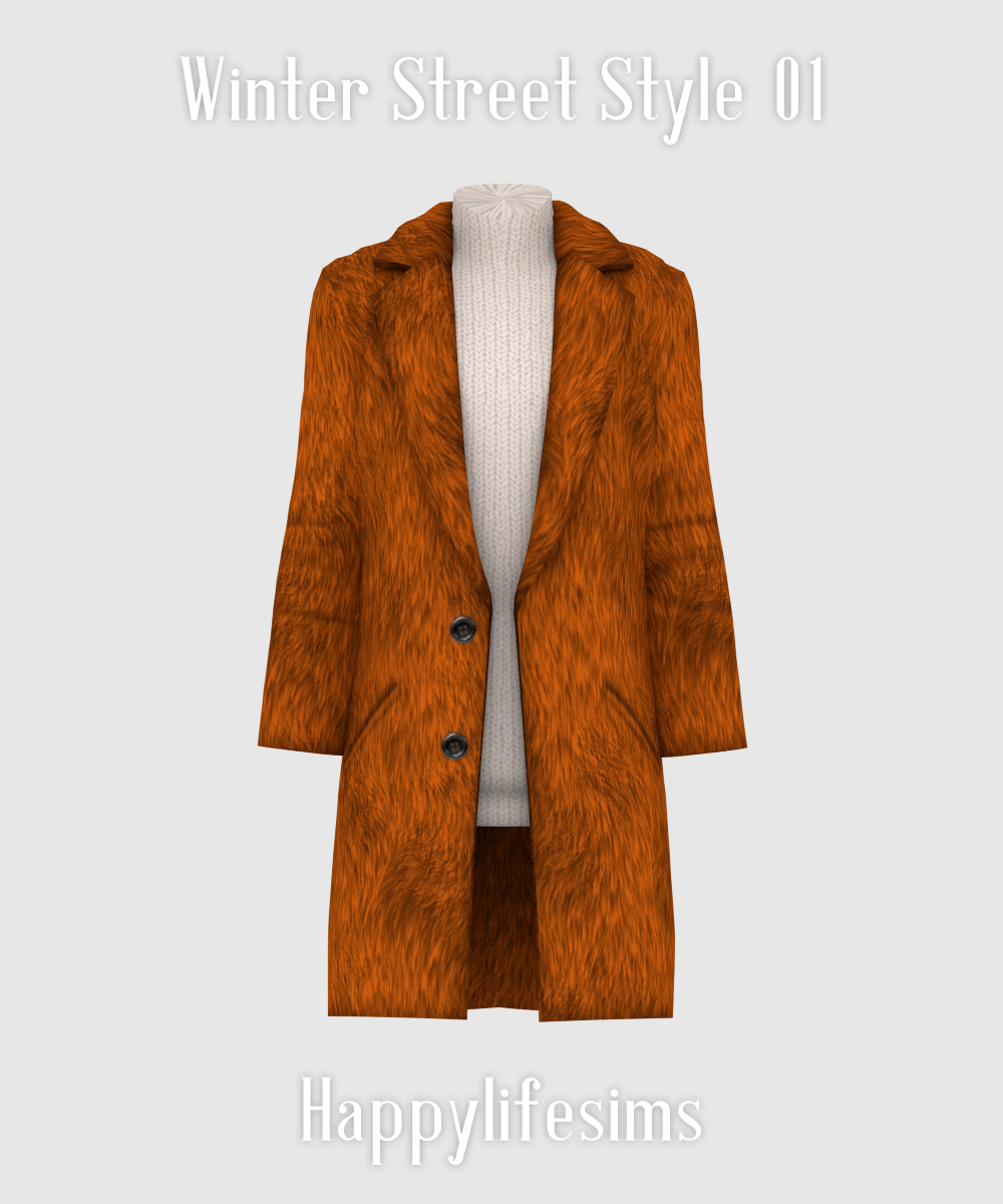 Комплект одежды "Winter Street Style 01"