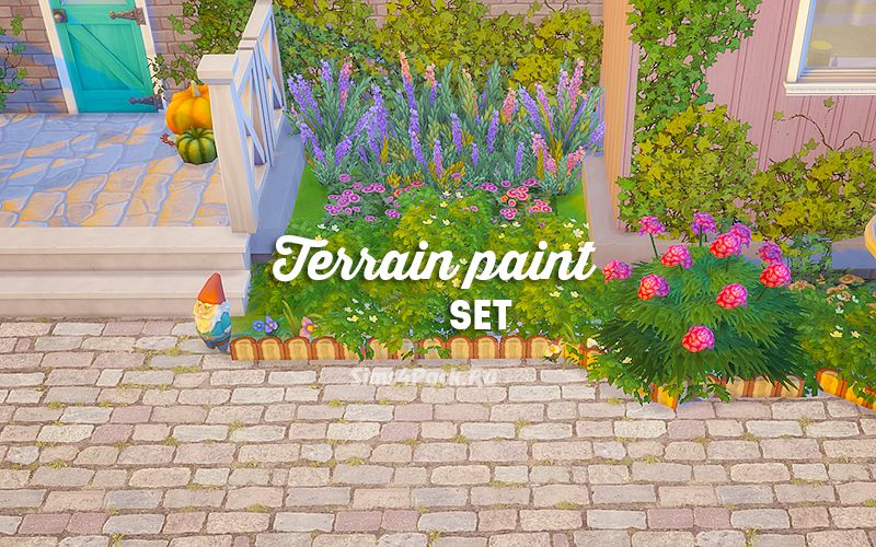 Набор покрытий для участка "terrain paint set"