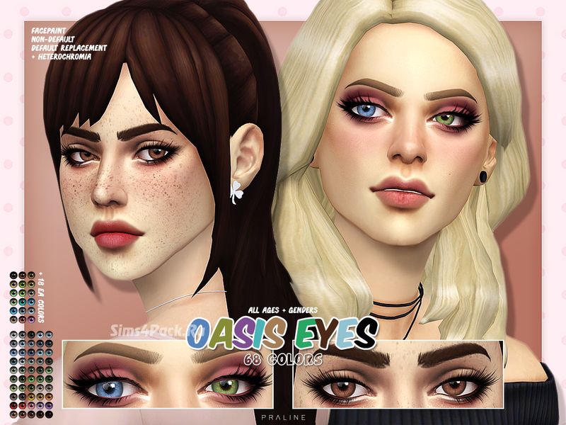 Линзы и глаза "Oasis Eyes N155"