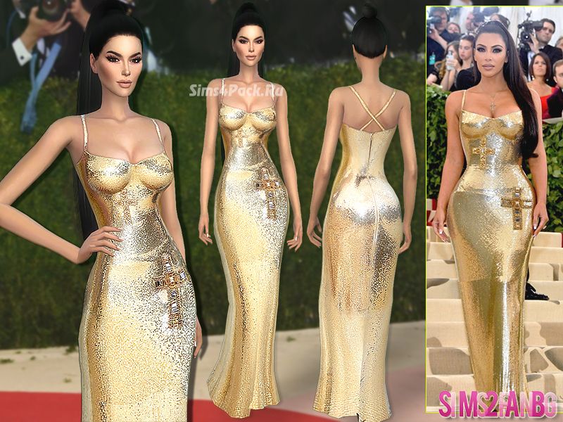 Платье "Kim Kardashian's Met Gala'18 Dress"