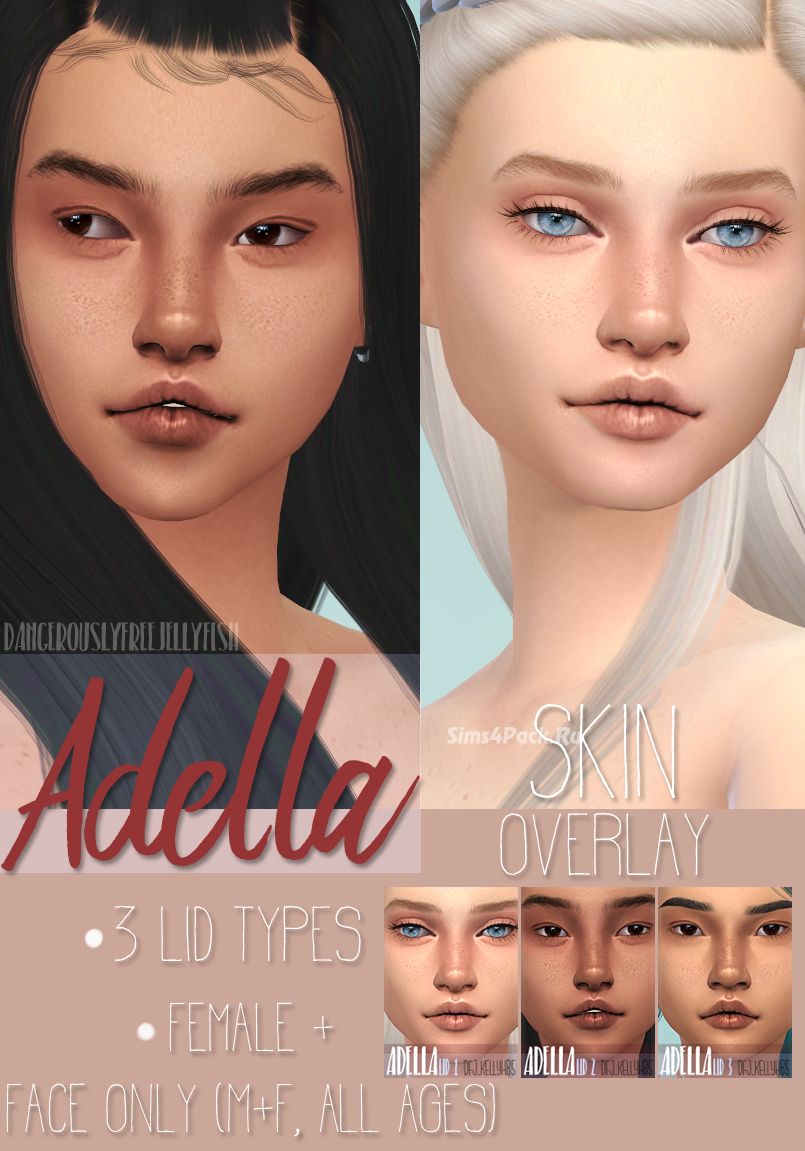 Скинтон и маска "ADELLA Skin Overlay"