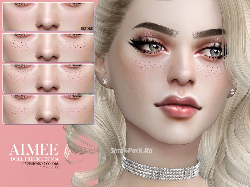 Веснушки "Aimee Doll Freckles N14"