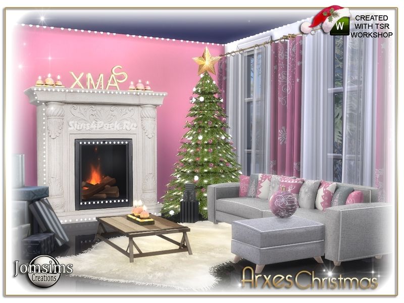 Гостиная "Arxes christmas living room"