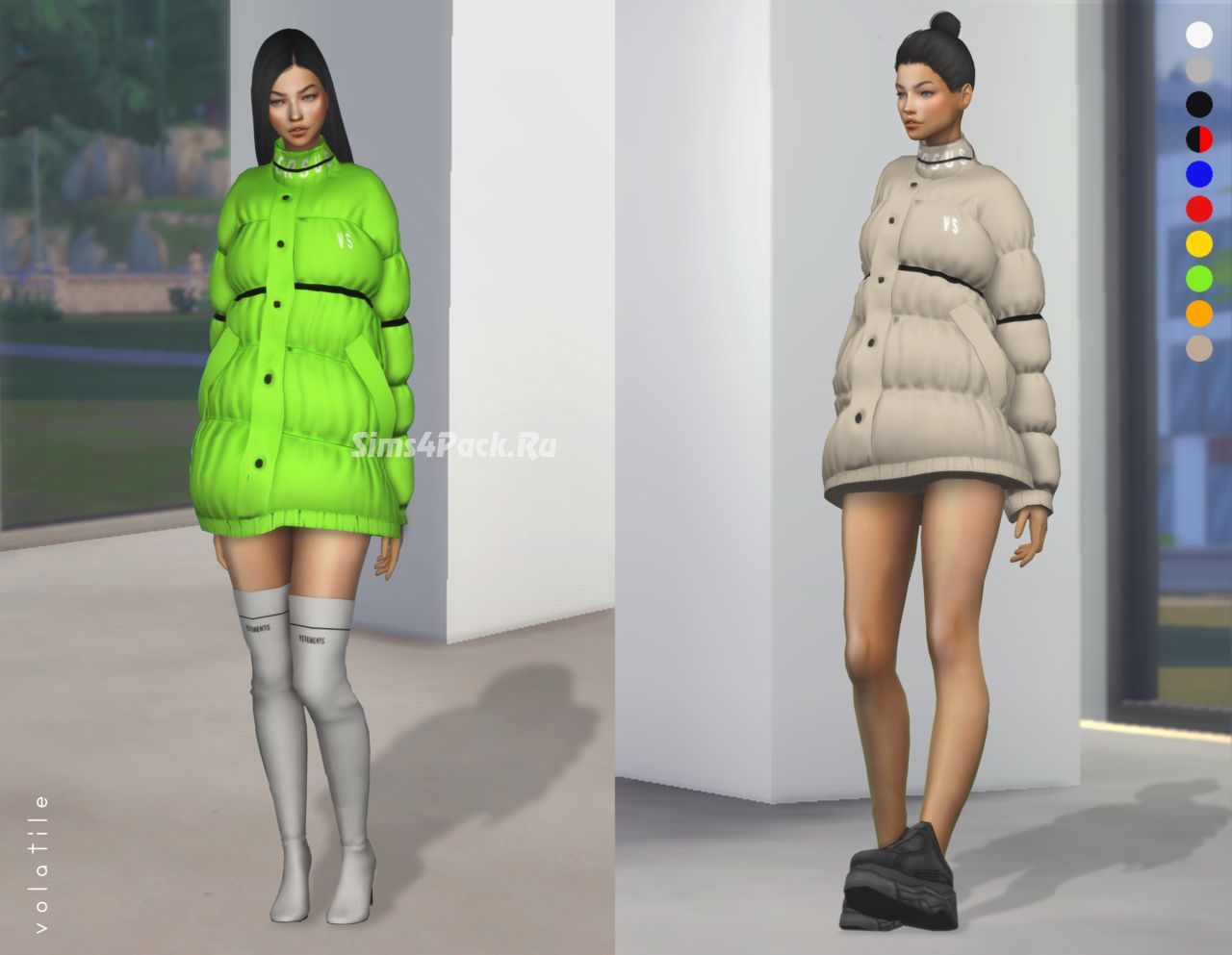 Куртка "Versus Puffer Coat"