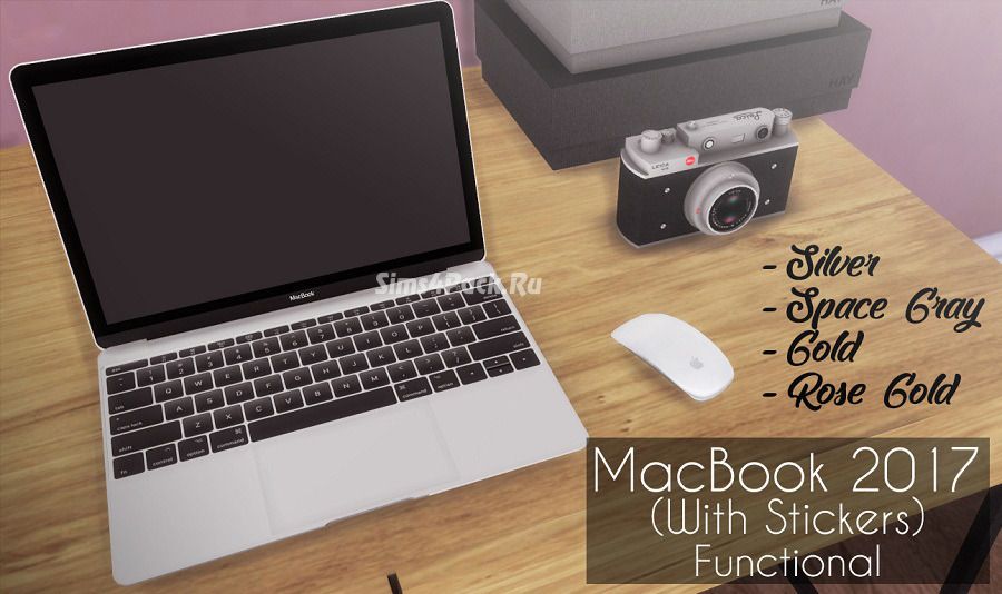 Ноутбук "MacBook 2017 (With Stickers)"