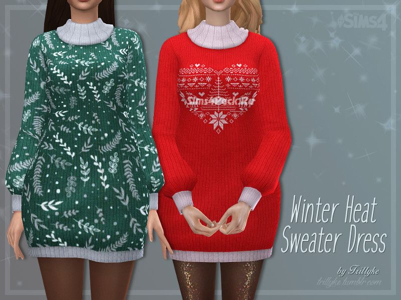 Платье "Winter Heat Sweater Dress"