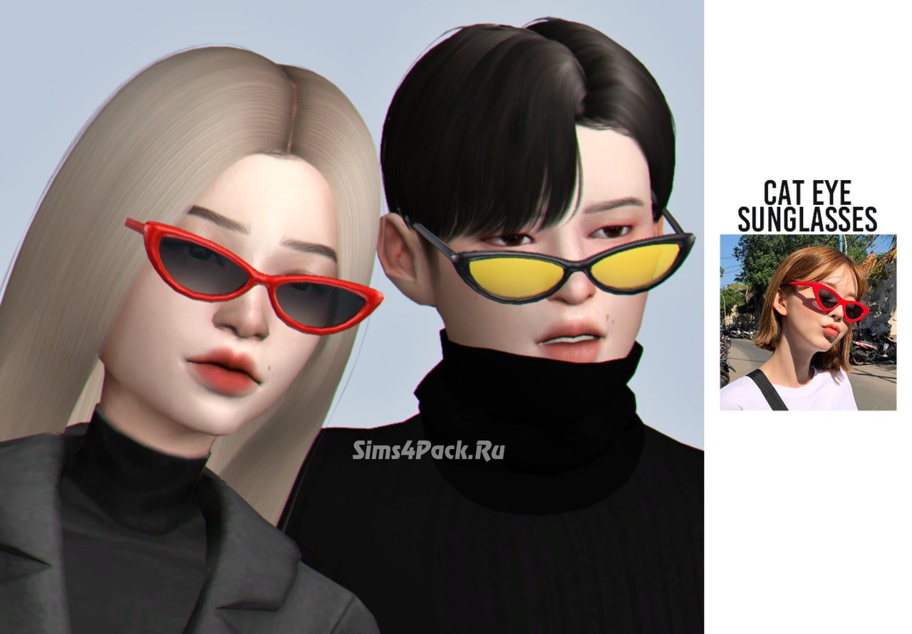 Очки "cat eye sunglasses"