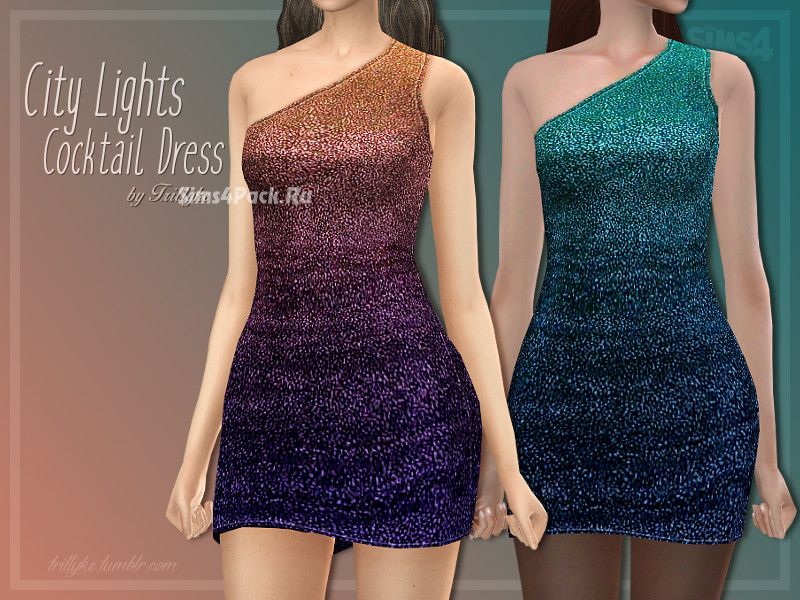 Платье "City Lights Cocktail Dress"