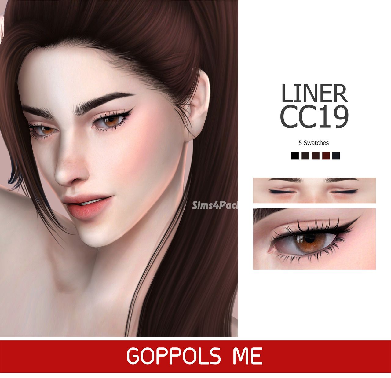 Подводка для глаз "Liner cc19"