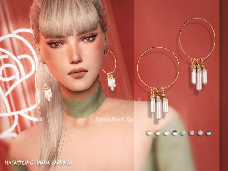 Серьги "Diana Earrings 2"