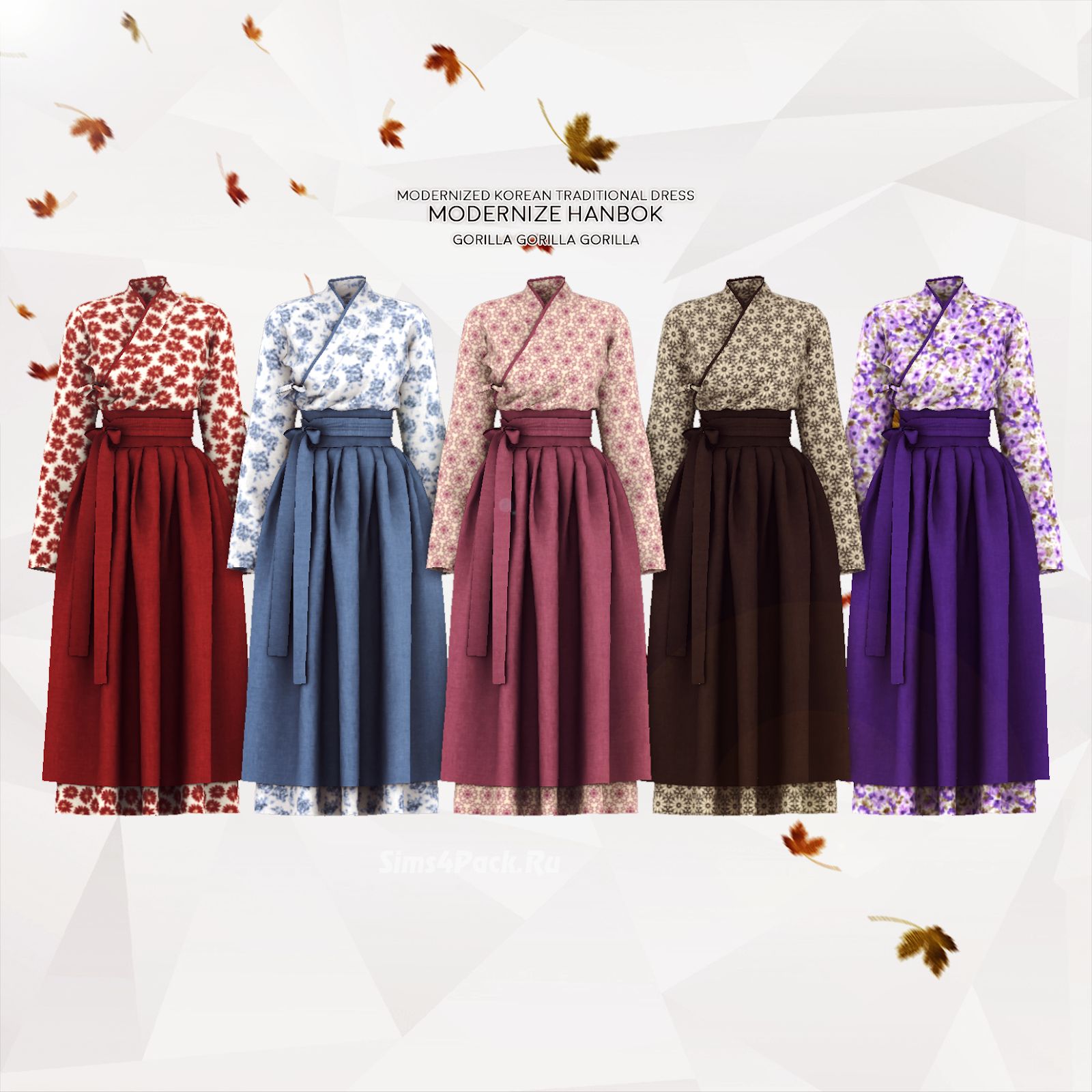 Костюм "MODERNIZE HANBOK (MODERNIZED KOREAN TRADITIONAL DRESS)"
