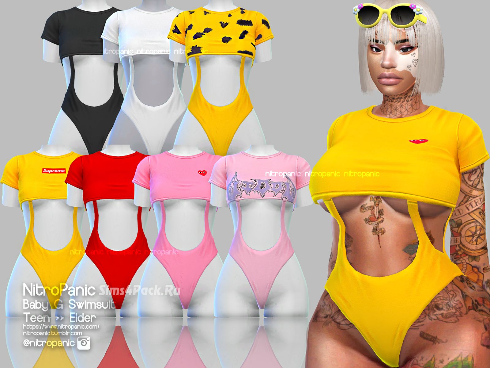 Купальник "Baby G Swimsuit"