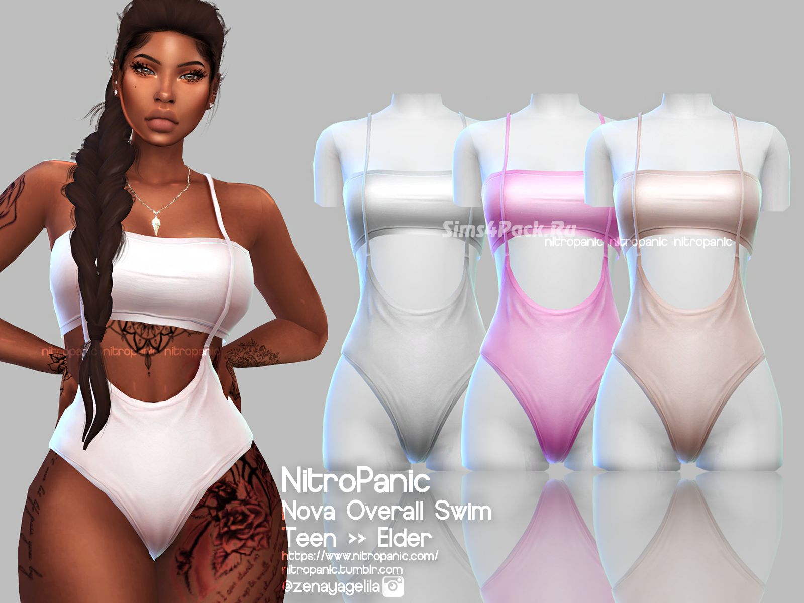 Купальник "Nova Overall Swim"