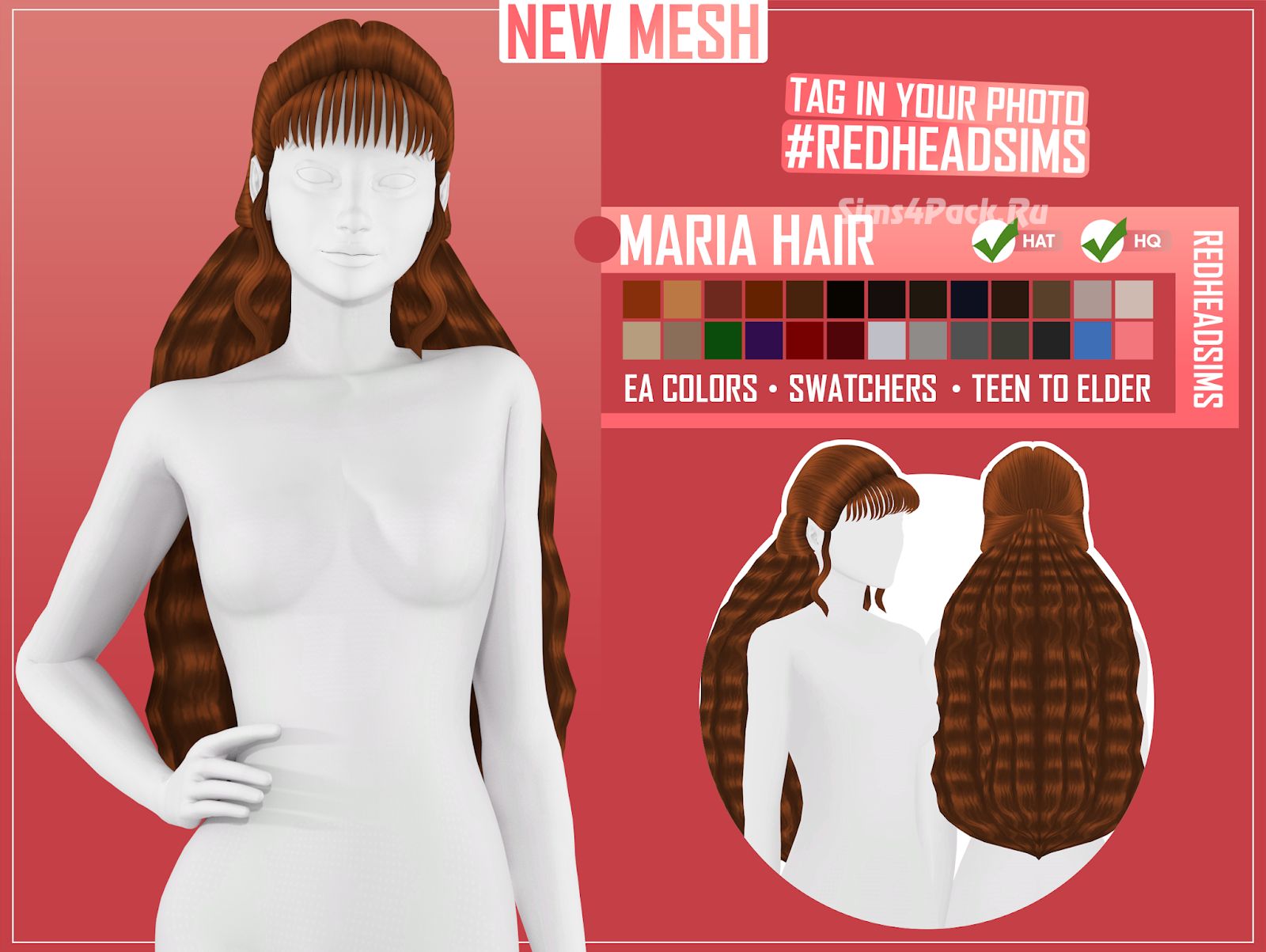 Женская прическа "MARIA HAIR"