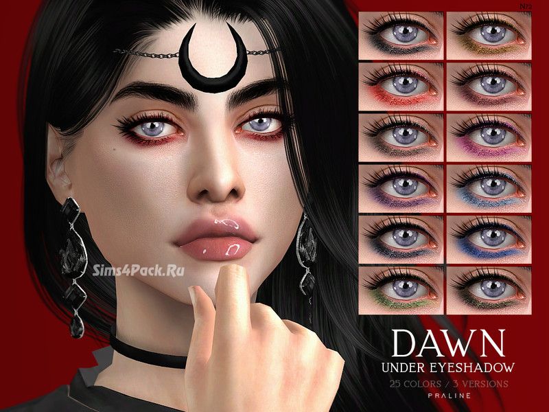 Тени для век "DAWN Under Eyeshadow N72"