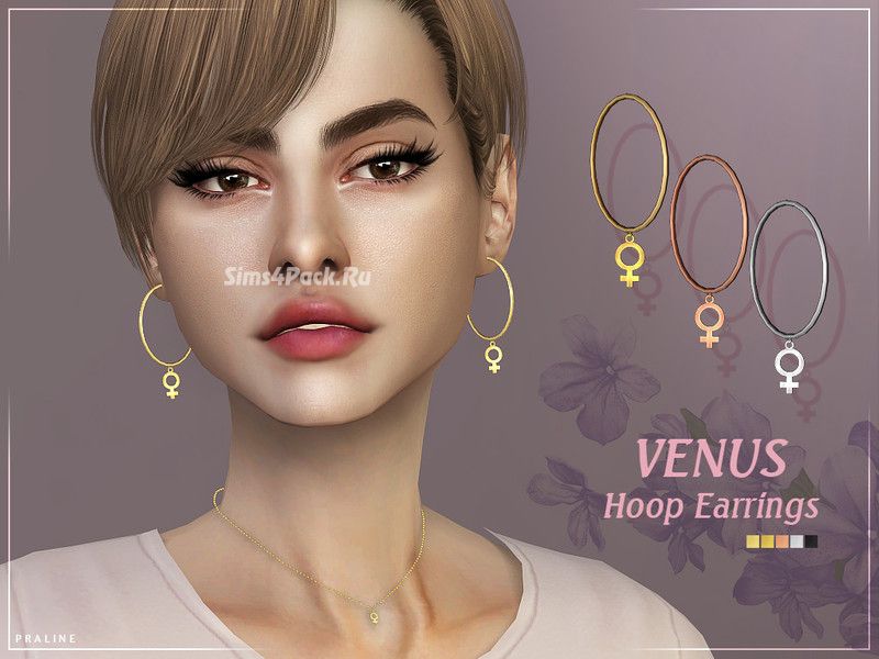 Серьги "Venus Hoop Earrings"