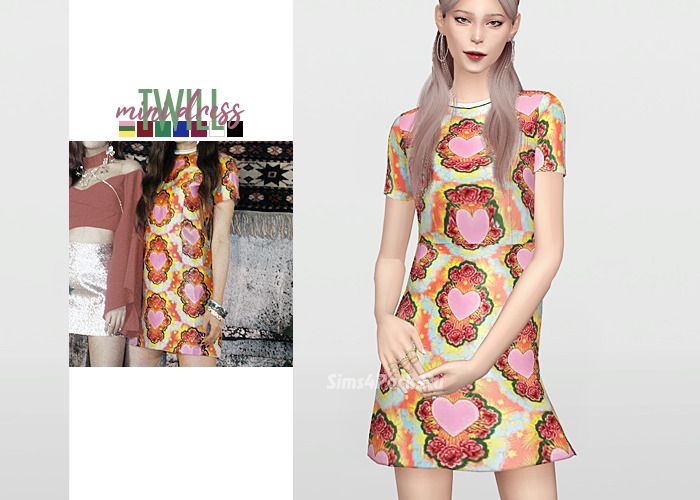 Платье "Twill Mini Dress"
