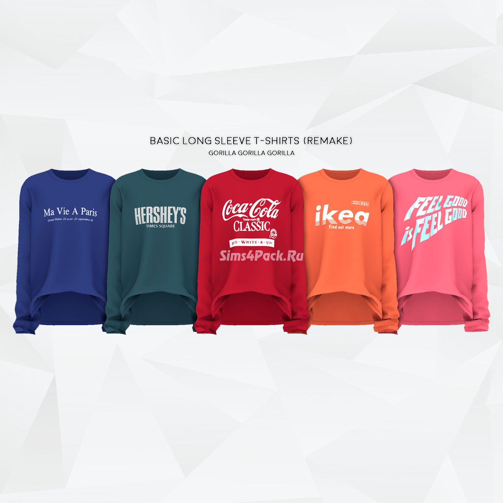 Кофта "Basic Long Sleeve T-Shirts (Remake)"