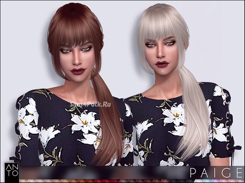 Женская прическа "Paige"