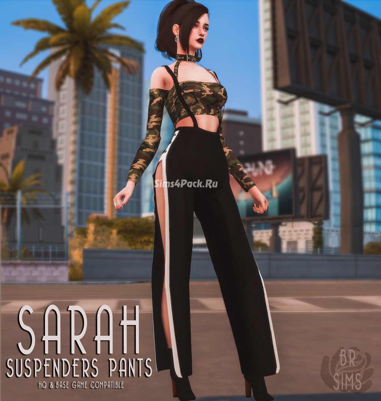 Брюки "Sarah Suspenders Pants"