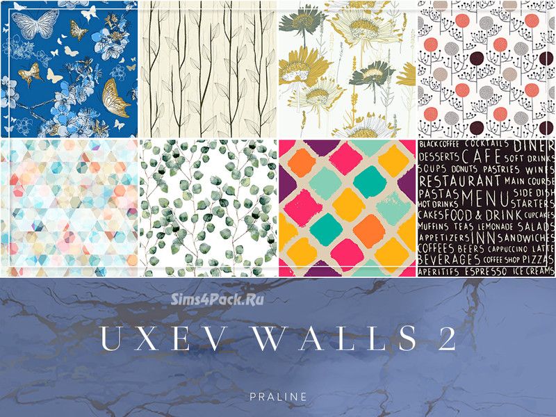 Набор настенных покрытий "UXEV Walls 2"
