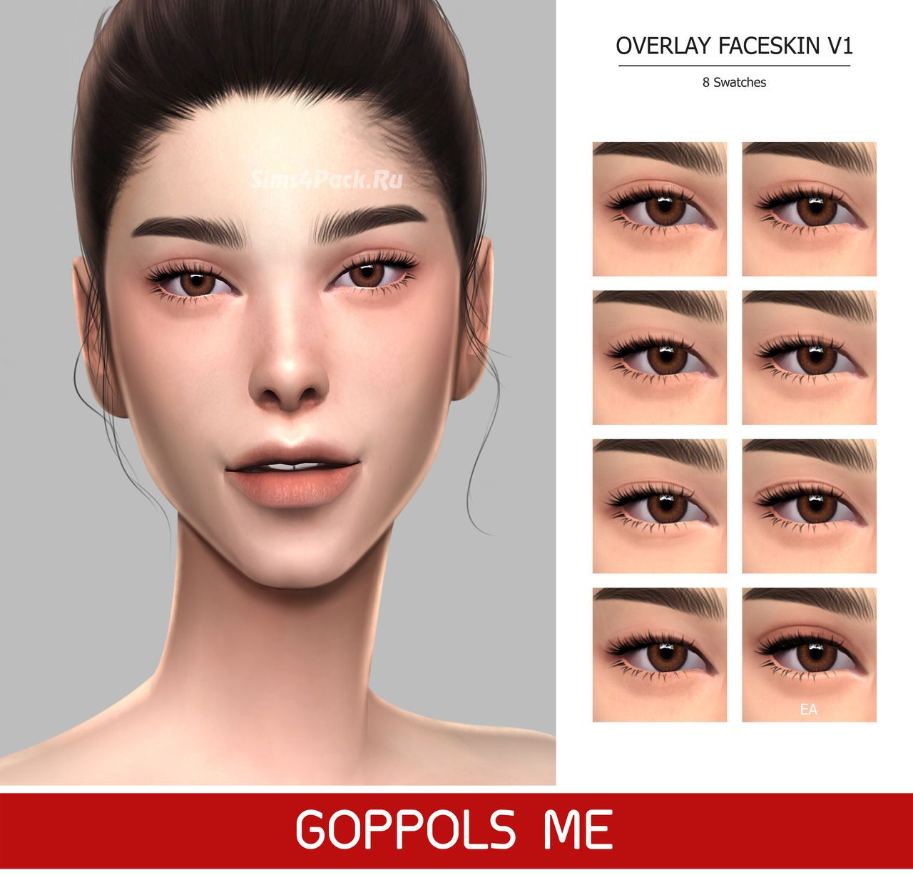 Скин лица "Overlay Face Skin v.1"