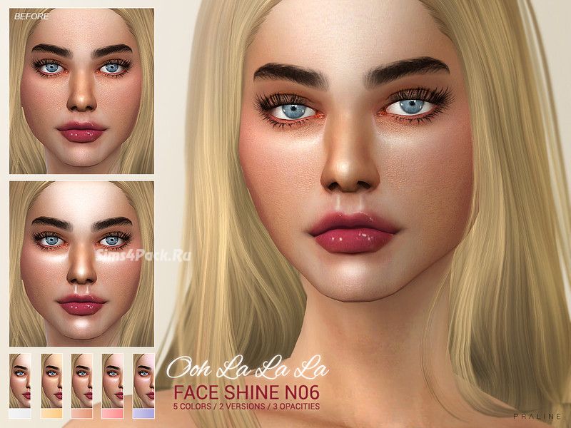 Блеск для лица "Ooh La La La Faceshine N06"