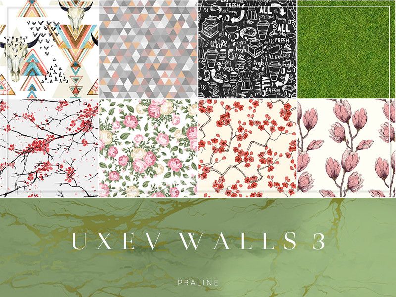 Набор настенных покрытий "UXEV Walls 3"