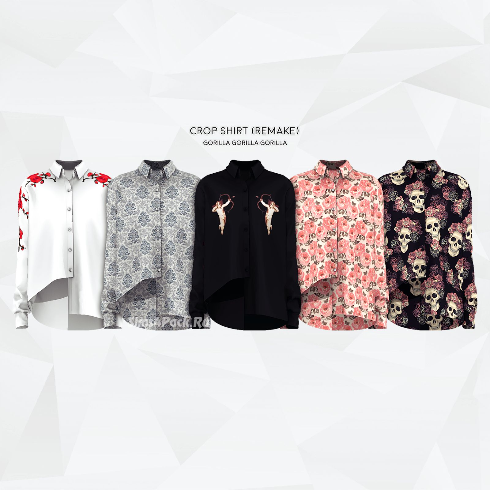 Рубашка "Crop Shirt (Remake)"