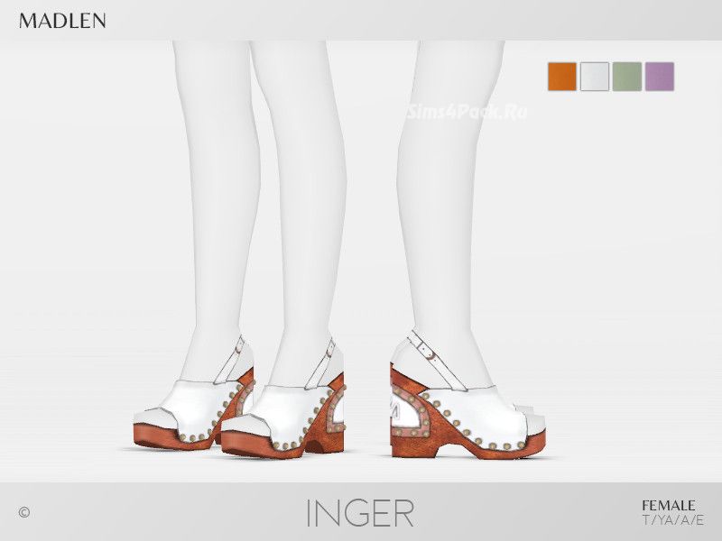 Сабо "Inger Shoes"