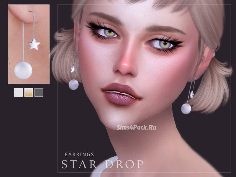 Серьги "Star Drop"