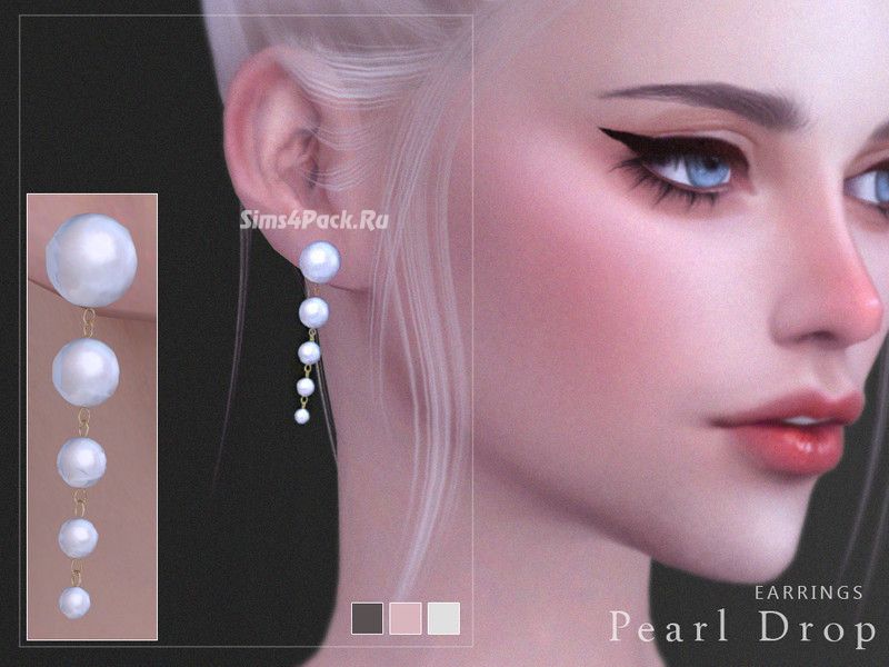 Серьги "Pearl Drop"
