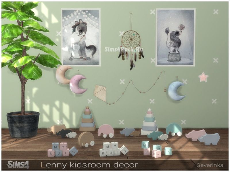 Декор для детской "Lenny kidsroom decor"