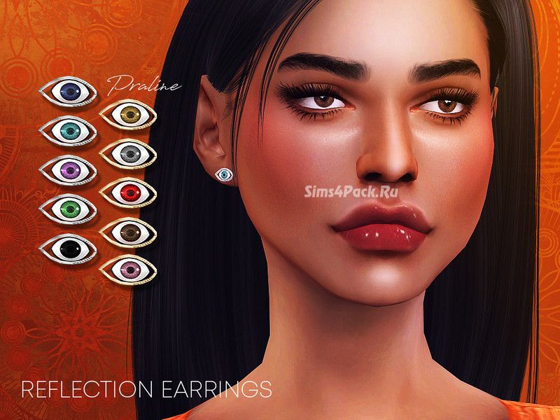 Серьги "Reflection Earrings"