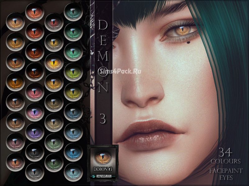 Линзы "Demon Eyes 03"