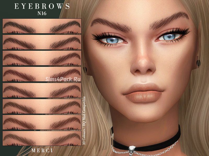 Брови "Eyebrows N16"