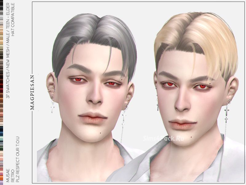 Мужская прическа "Retro Hair"