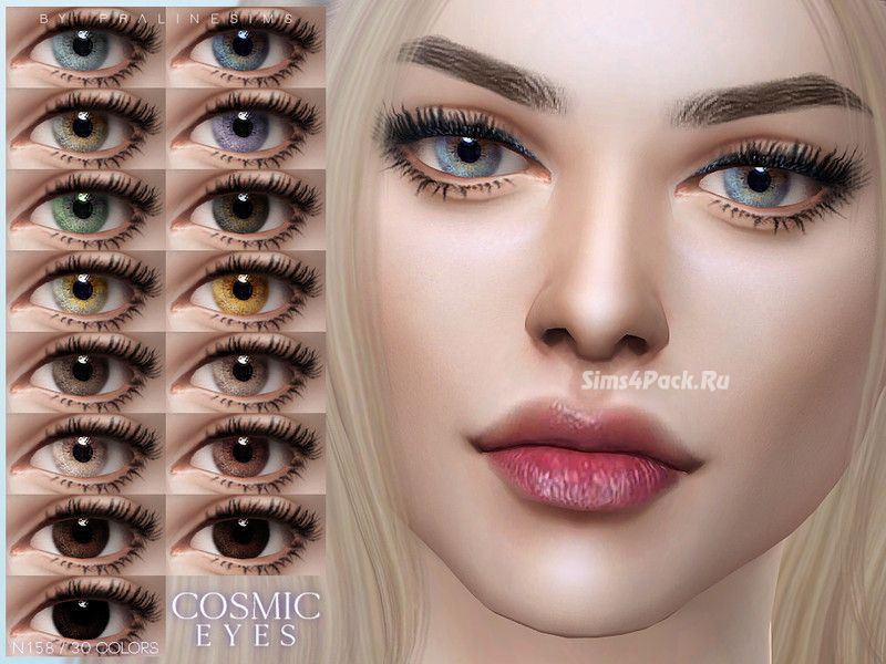 Линзы "Cosmic Eyes N158"