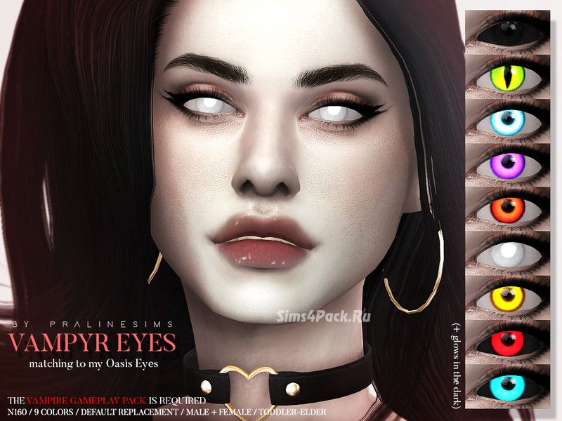 Глаза "Vampyr Eyes N160 DEFAULT REPLACEMENT"