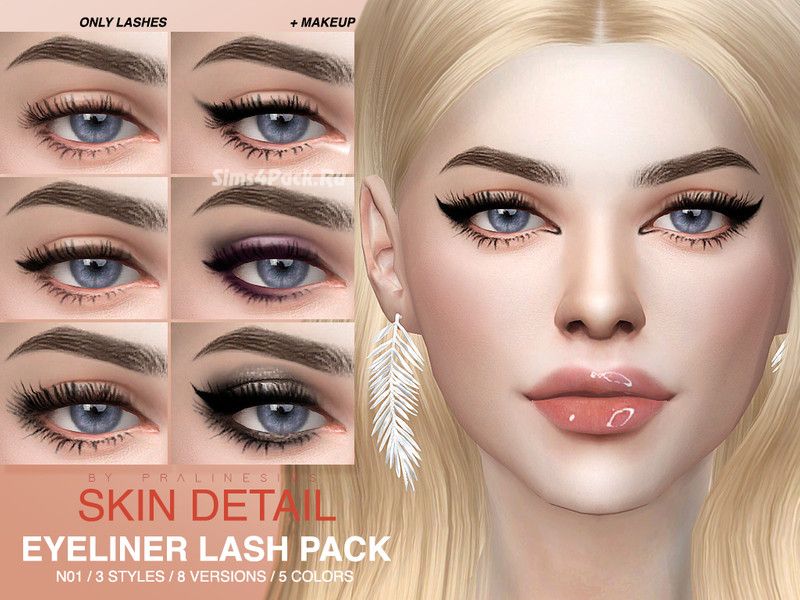 Ресницы "Skin Detail Lash Pack N01"
