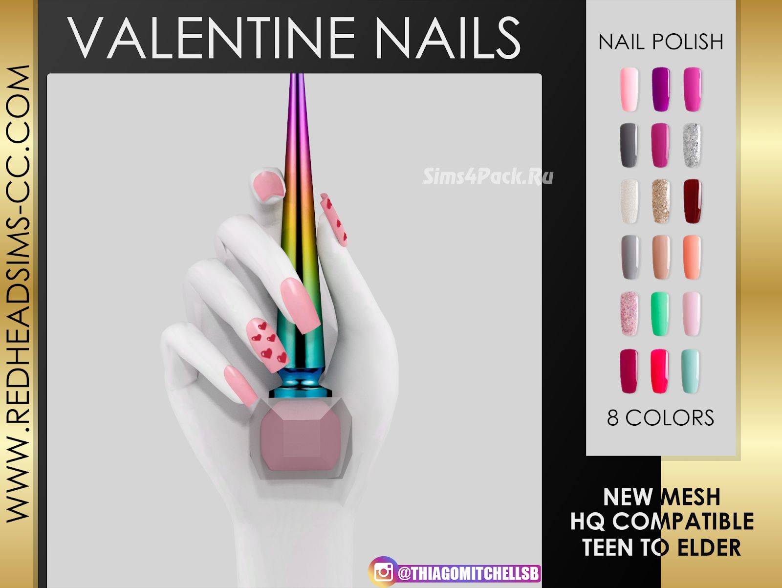 Маникюр "VALENTINE NAILS"