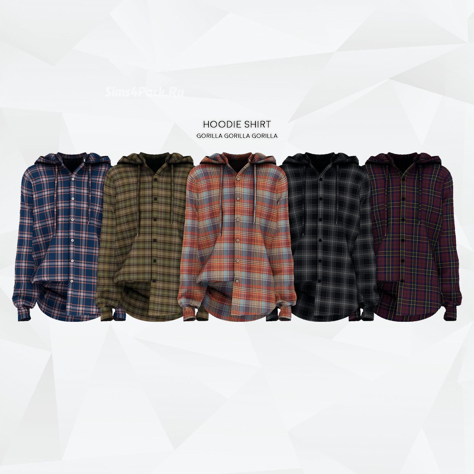 Рубашка-худи "Hoodie Shirt"