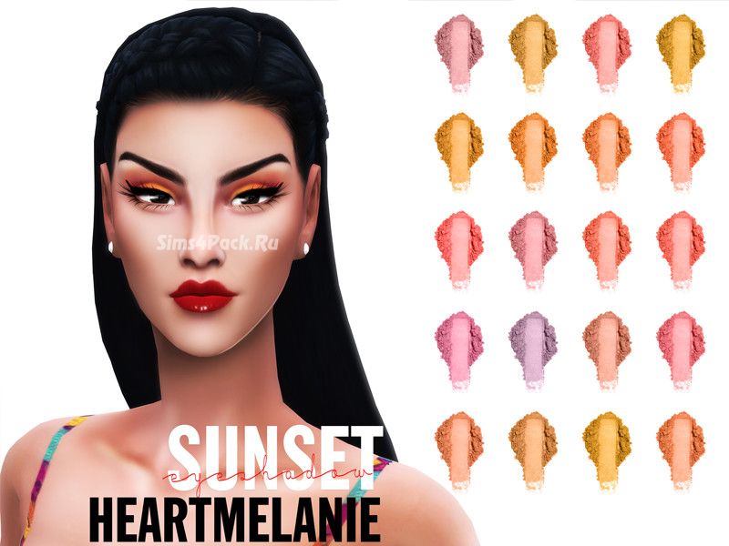 Тени для век "SUNSET"