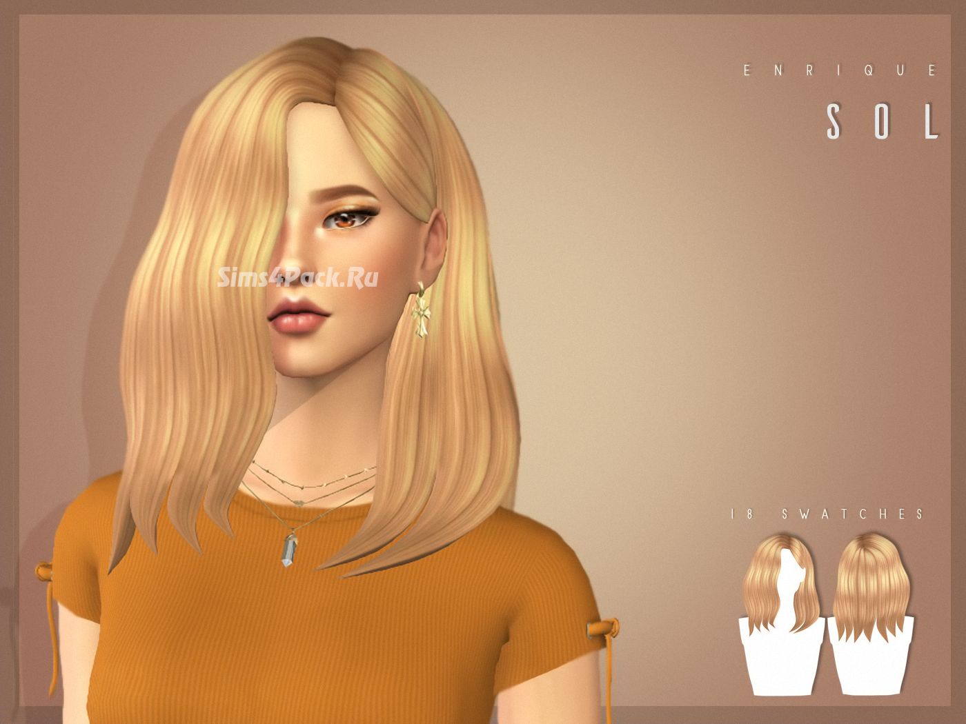 Женская прическа "SOL HAIRSTYLE"