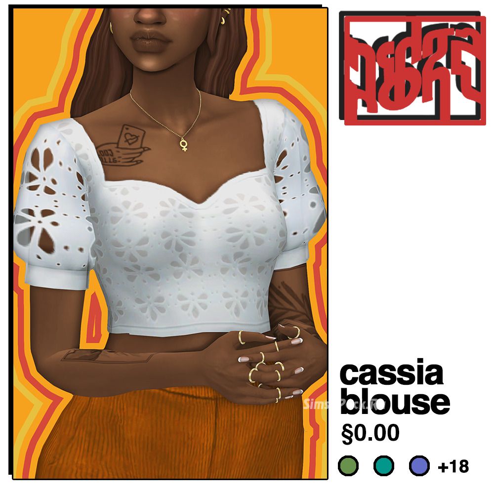 Блузка "cassia blouse"