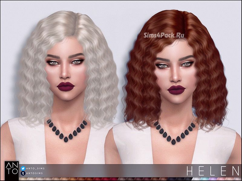 Женская прическа "Helen"