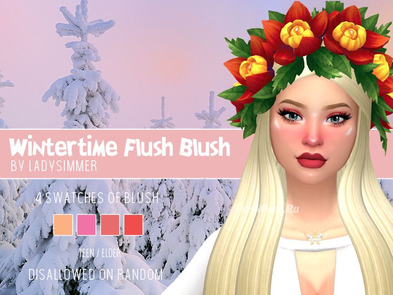 Румяна "Wintertime Flush Blush"