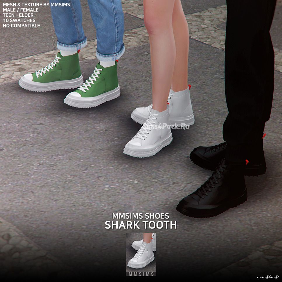 Кеды "Shark tooth Sneakers"